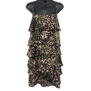 Rebecca Minkoff Sheath Bodycon Dress Size Small S Ruffle Sleeveless Women New